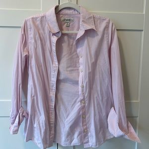 Banana republic pink button up